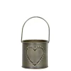 Chic Antique Hurricane Windlicht mit Dekor