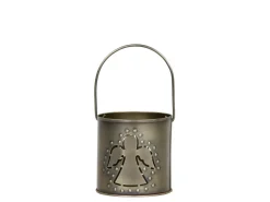 Chic Antique Hurricane Windlicht mit Dekor