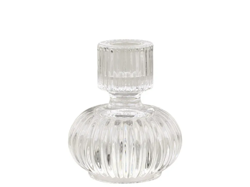 Chic Antique 2 in 1 Kerzenständer Teelichtglas