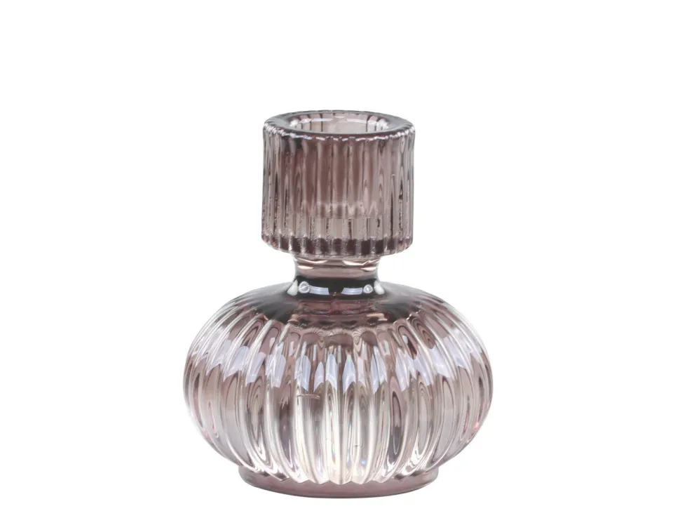 Chic Antique 2 in 1 Kerzenständer Teelichtglas