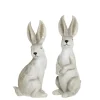 Chic Antique Kaninchen mit Glitzer im Set