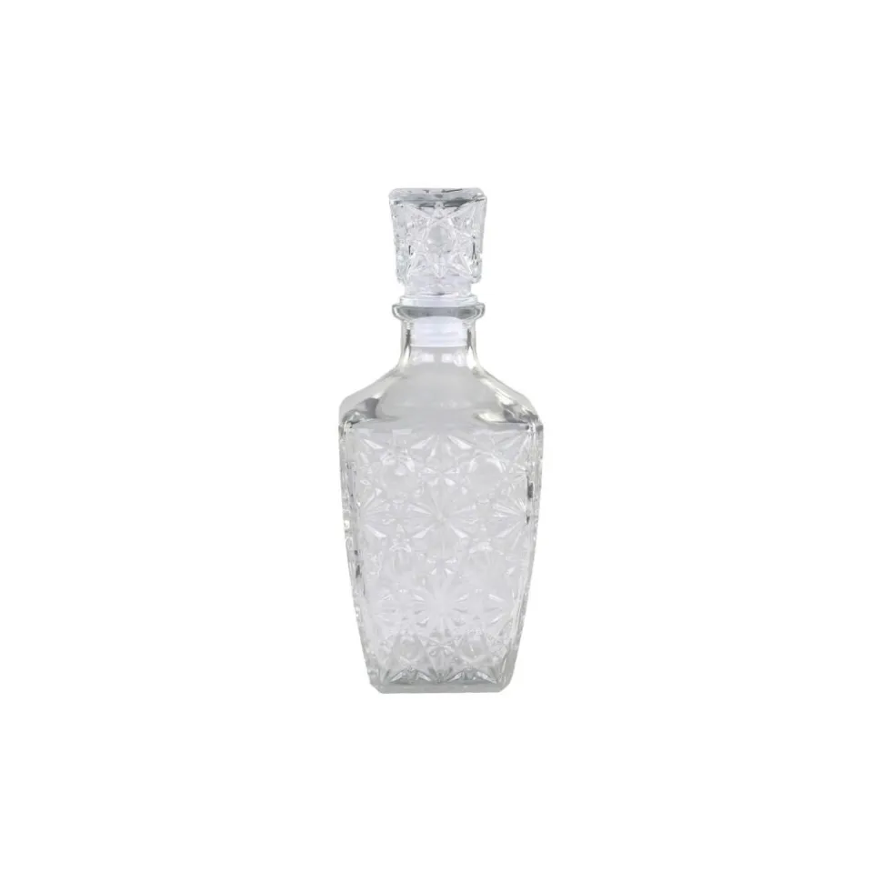 Chic Antique Karaffe mit Blumenmuster