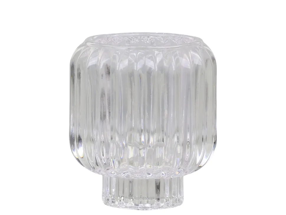 Chic Antique Kerzenhalter mit Rillen