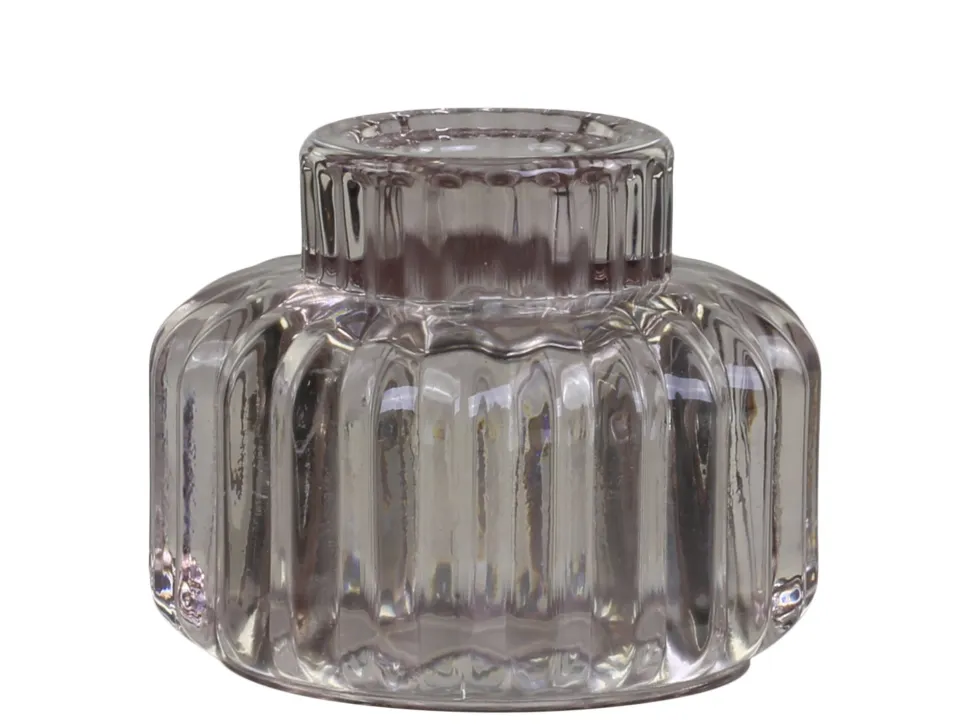 Chic Antique Kerzenhalter mit Rillen