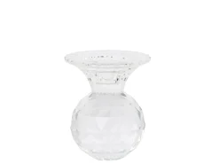 Chic Antique Kerzenständer aus Glas