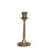 Chic Antique Kerzenständer für Stabkerze antique messing