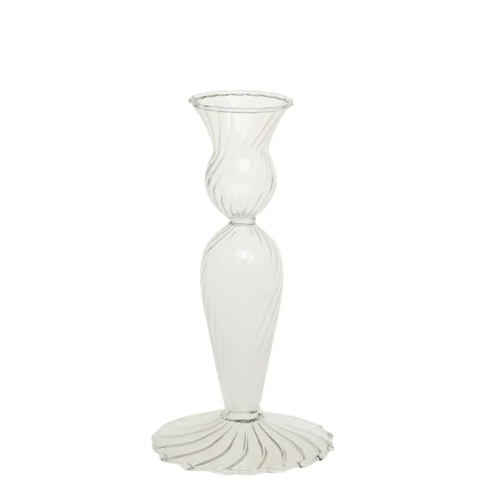 Chic Antique Kerzenständer für Stabkerzen dekorativ geformt