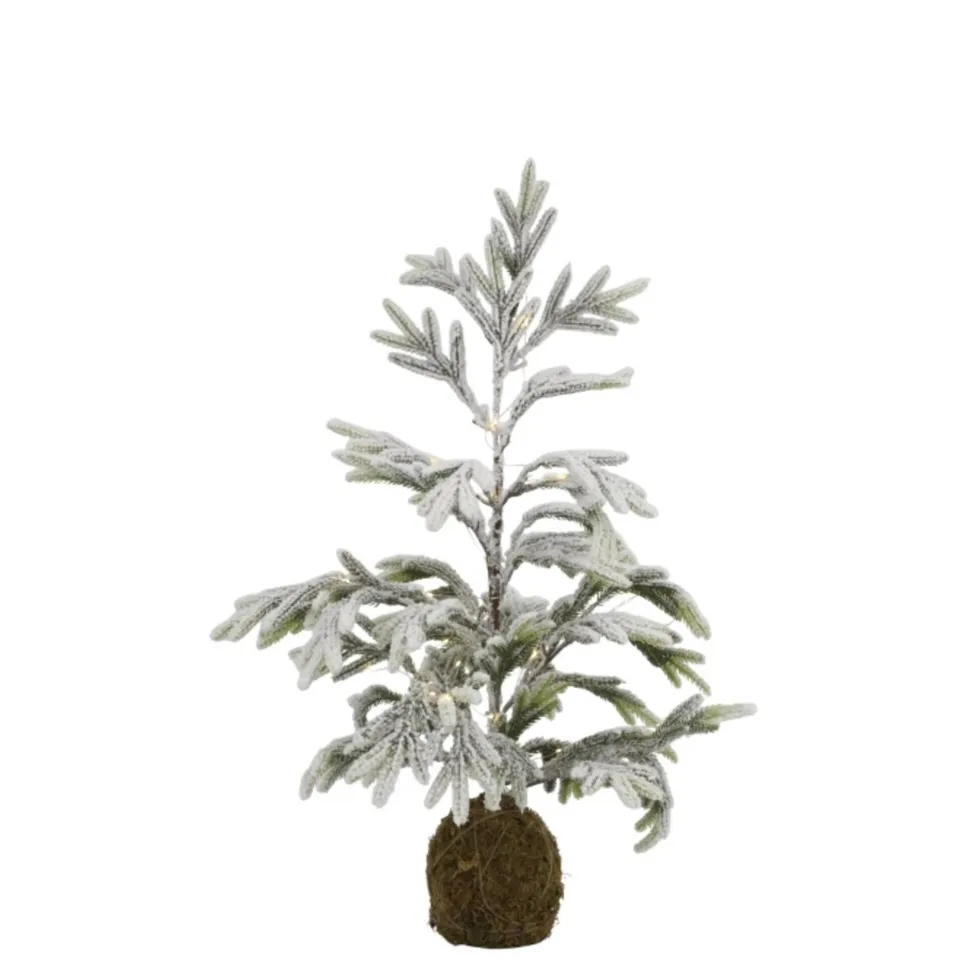 Chic Antique Künstllicher Tannenbaum mit Schnee & LED inkl. Timer