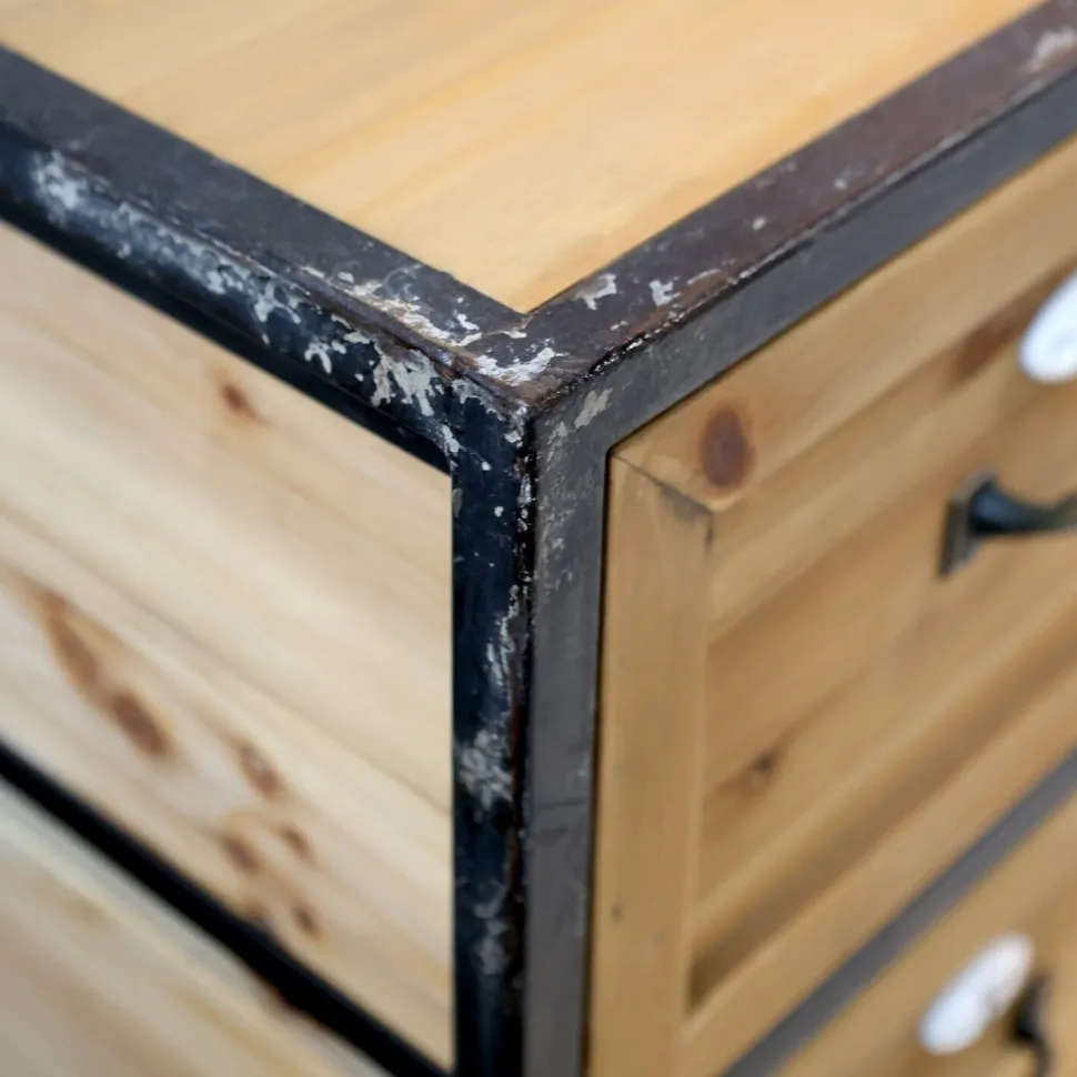 Chic Antique Kommode aus Tannenholz