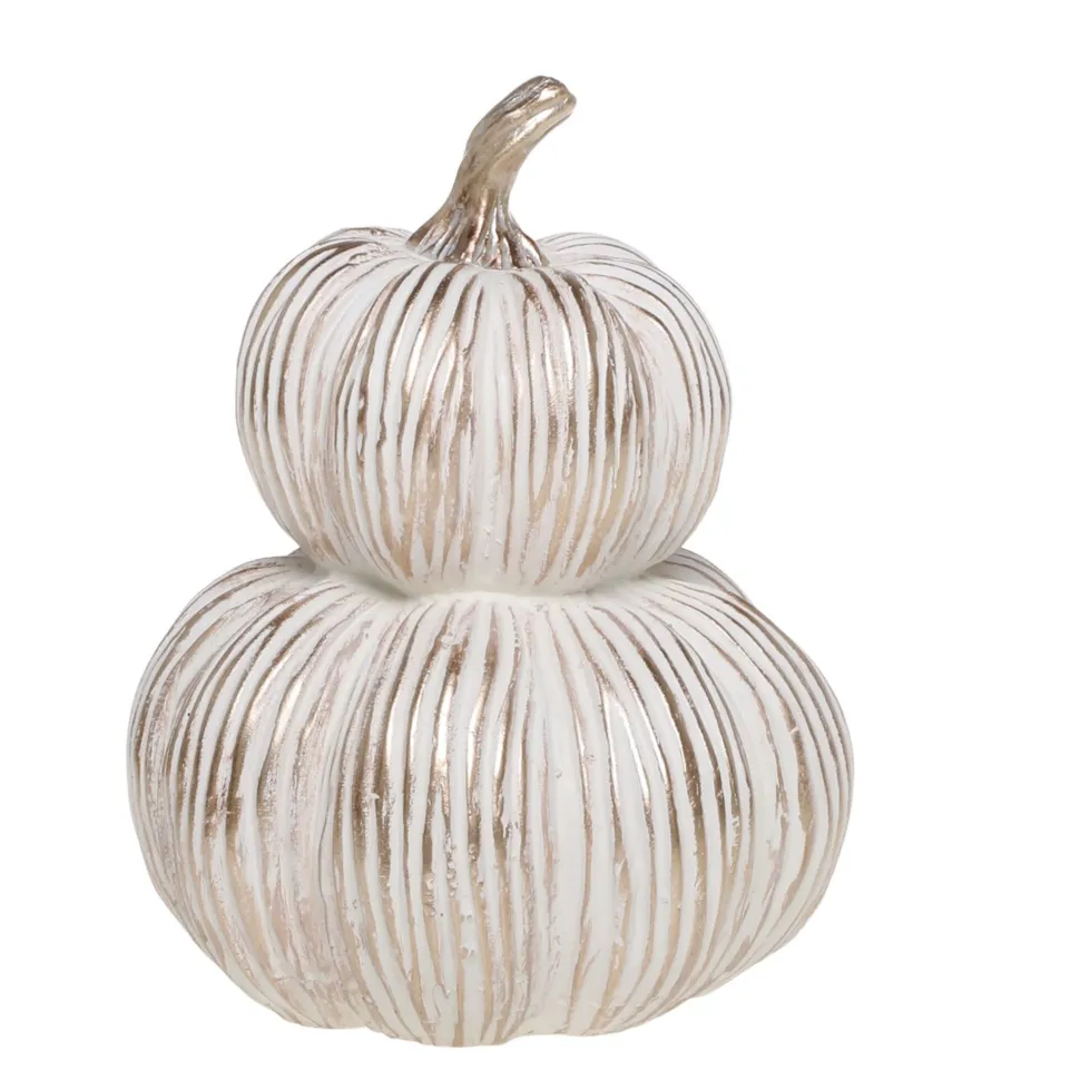 Chic Antique Kürbis mit Gold