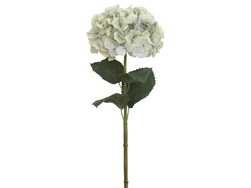 Chic Antique Kunstblume Hortensie mit Blätter