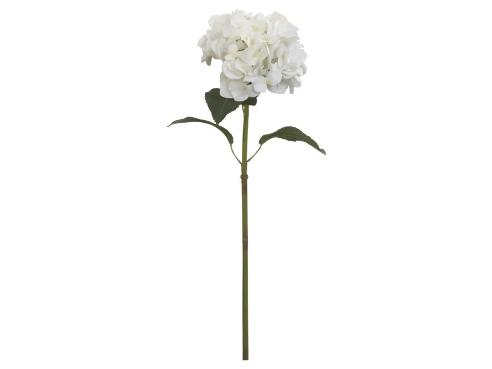 Chic Antique Kunstblume Hortensie mit Blätter