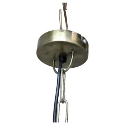 Chic Antique Lampe aus Rattangeflecht