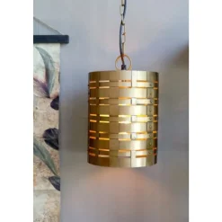 Chic Antique Lampe mit Muster