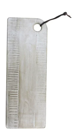 Chic Antique Laon Tapasbrett aus Mangoholz mit Füßen