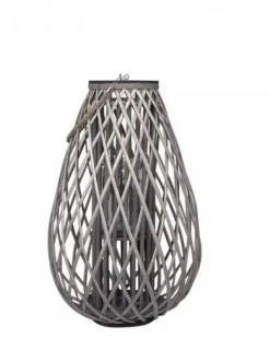 Chic Antique Laterne geflochten