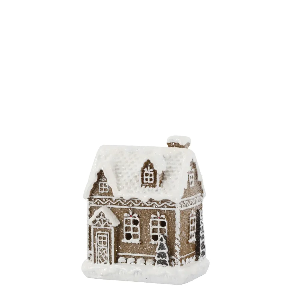 Chic Antique LED Häuschen, Noël Lebkuchenhaus