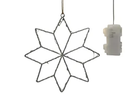 Chic Antique LED Stern drinnen & draußen