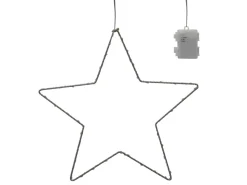 Chic Antique LED Weihnachtsstern drinnen & draußen