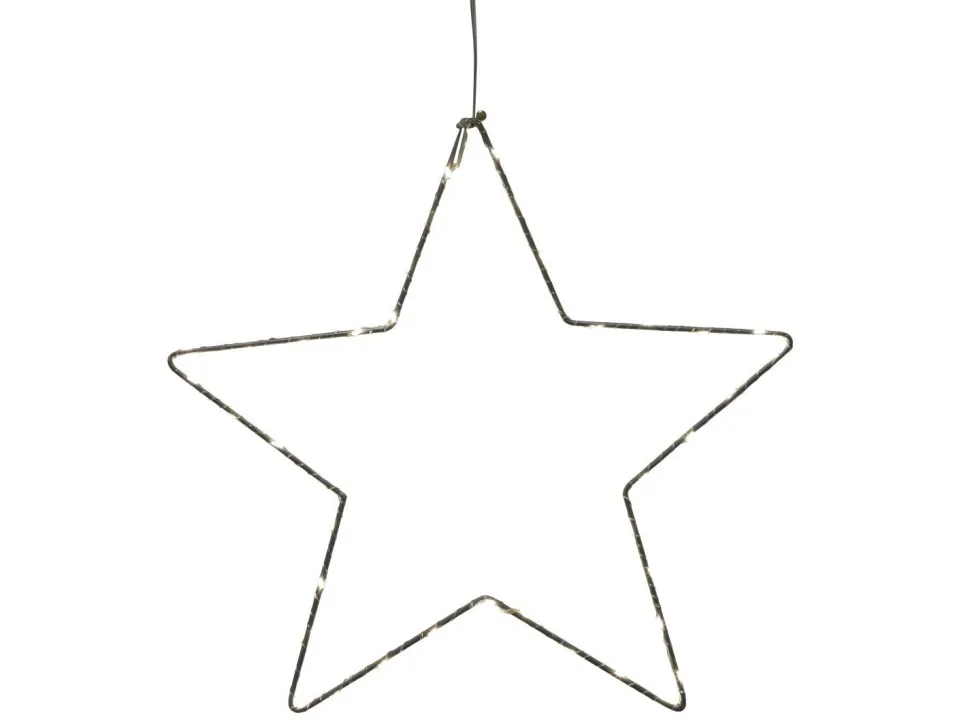 Chic Antique LED Weihnachtsstern drinnen & draußen