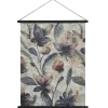 Chic Antique Leinwandbild zum Aufhängen mit Blumen