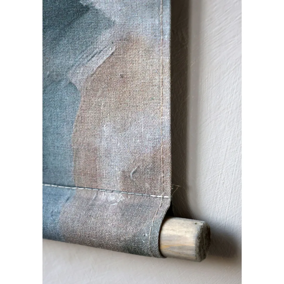 Chic Antique Leinwandbild zum Aufhängen mit Frau