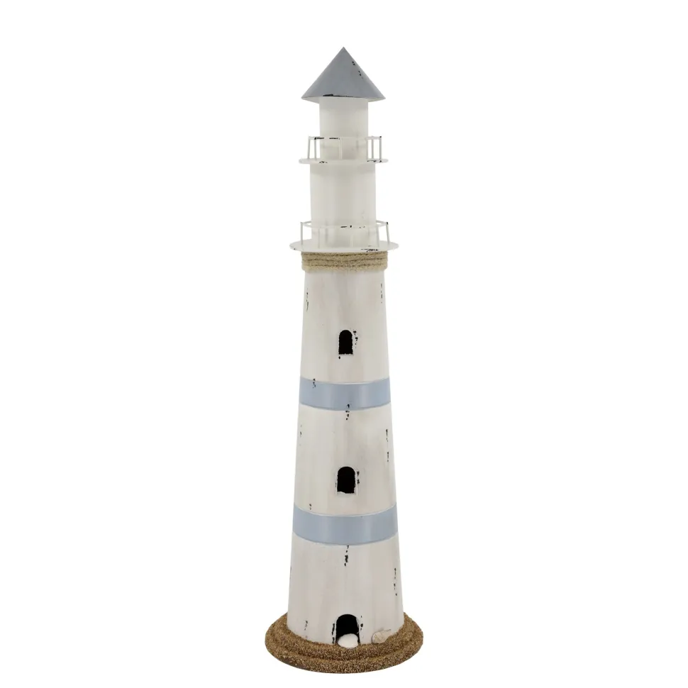 Chic Antique Leuchtturm mit LED