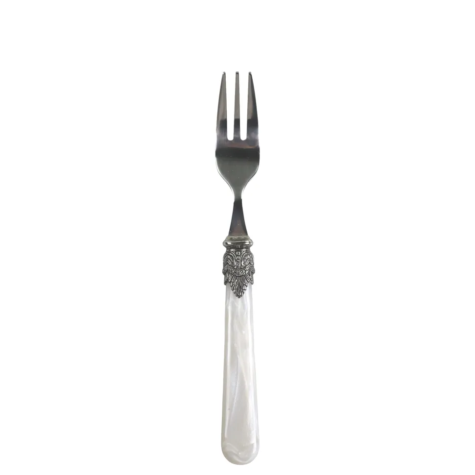 Chic Antique Linas Kuchengabel mit silber Deko