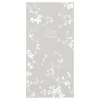 Chic Antique Längliche Serviette mit Blumen Happy Easter