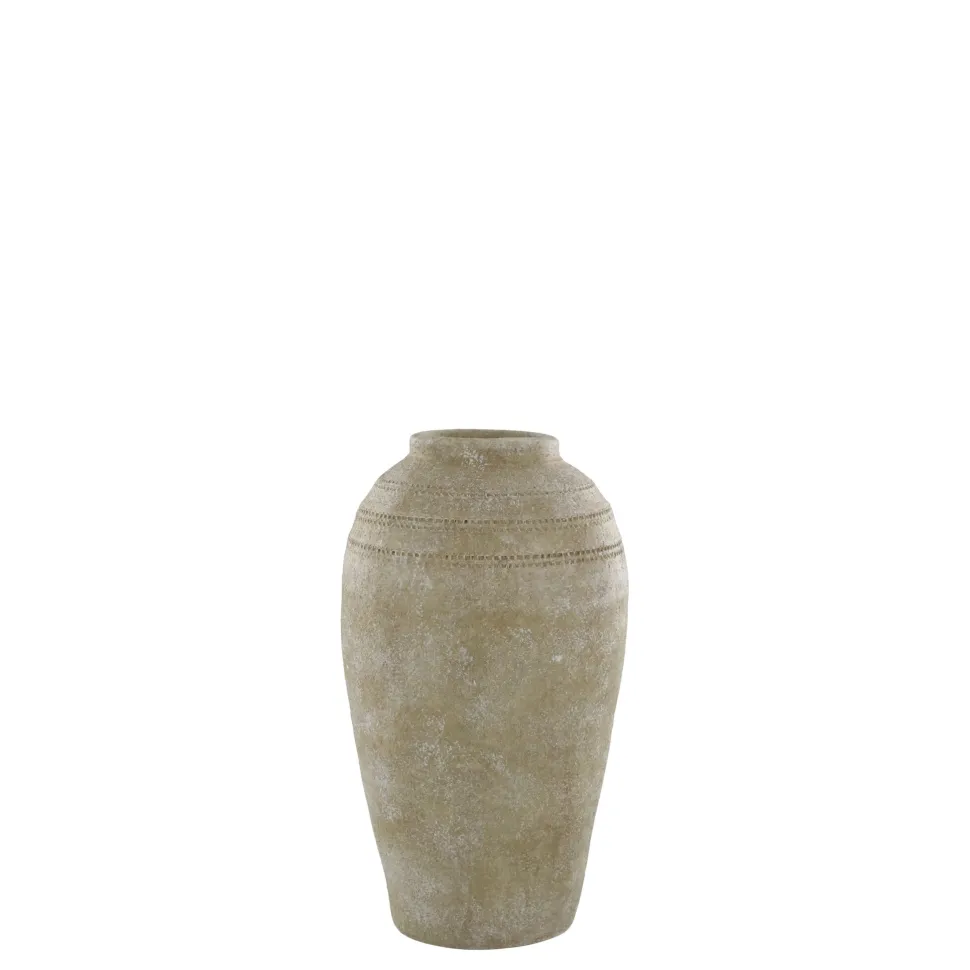 Chic Antique Lourdes großer Terrakotta Krug, Topf