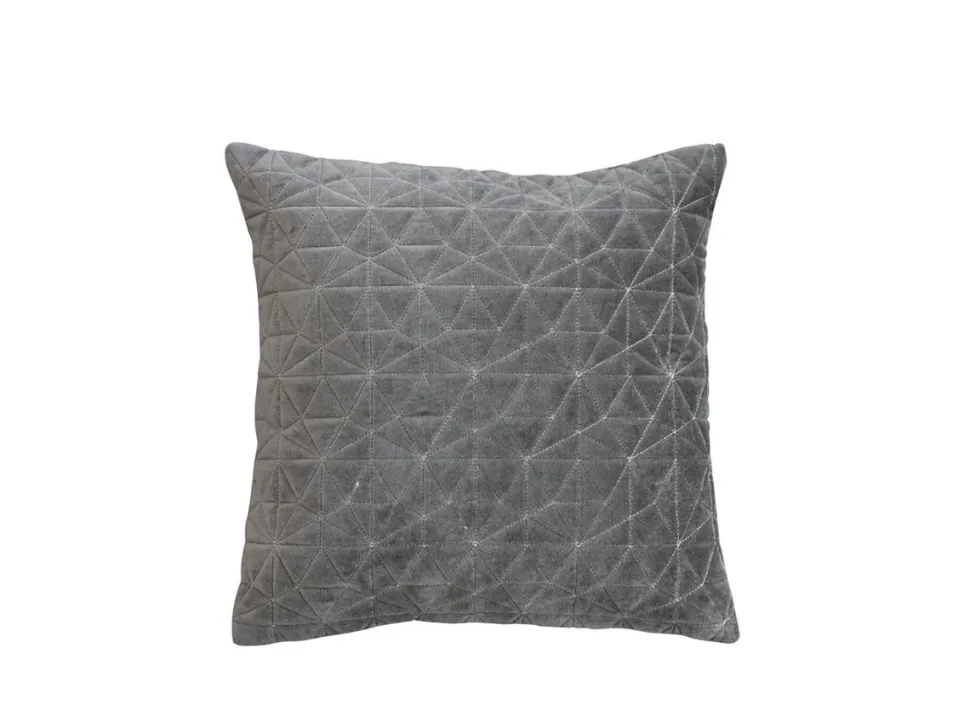 Chic Antique Moulin Kissen Velours mit Muster