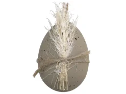 Chic Antique Osterei mit getrockneten Blumen