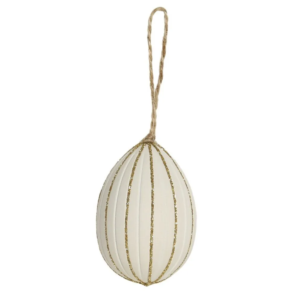 Chic Antique Osterei mit Glitzer