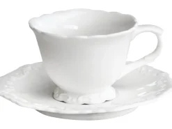 Chic Antique Provence Kaffeetasse mit Untertasse