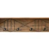 Chic Antique Regalbrett mit 4 Haken