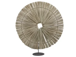 Chic Antique Rundes Dekor auf Fuß