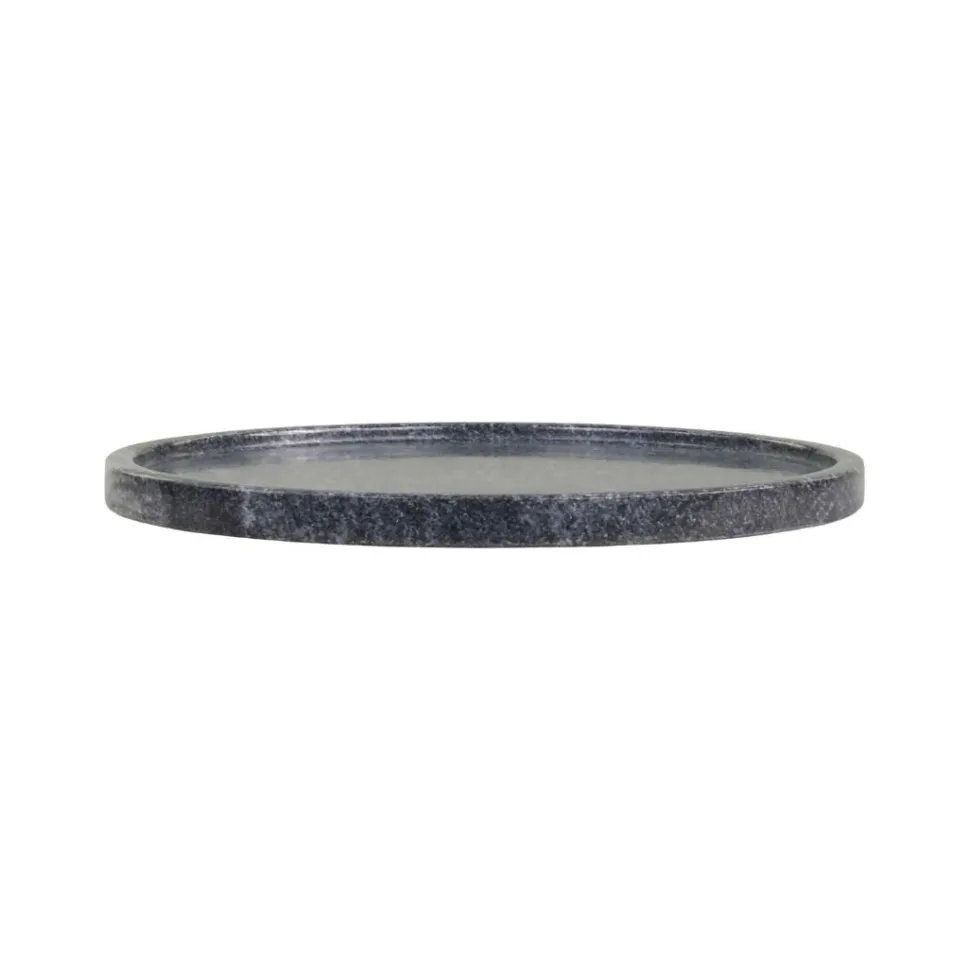 Chic Antique Rundes Morlaix Marmortablett