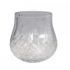 Chic Antique Rundlicher Teelichthalter mit Schliff