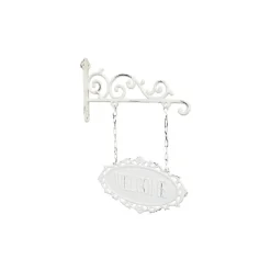 Chic Antique Schild Welcome aus Eisen