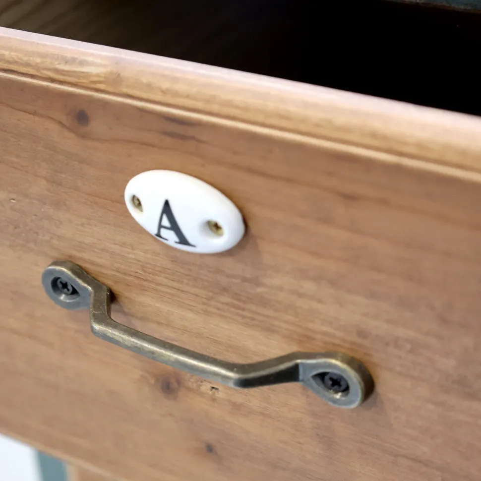 Chic Antique Schranktisch aus Tannenholz