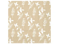 Chic Antique Serviette mit Blumen