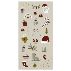 Chic Antique Servietten mit Weihnachtsmotiv