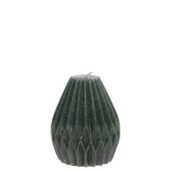 Chic Antique Stumpenkerze Diamant mit Glitzer