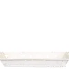 Chic Antique Tablett mit Griff und Dekor