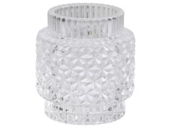 Chic Antique Teelichtglas mit Muster