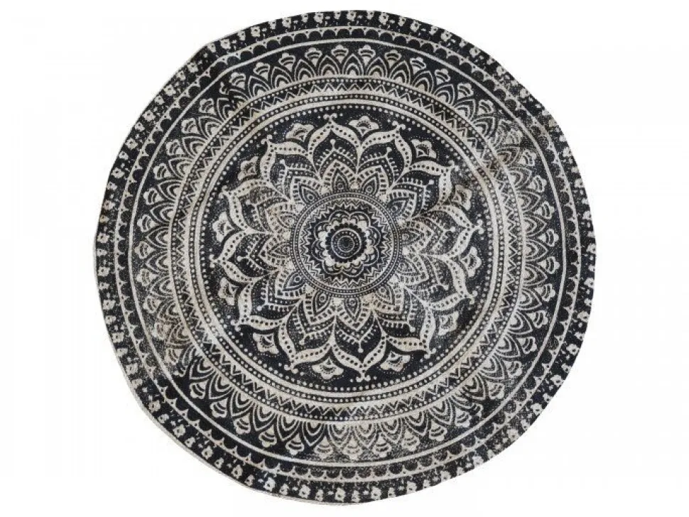 Chic Antique Teppich mit Blumendruck