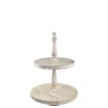 Chic Antique Tours Etagere mit Schnitzereien