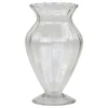 Chic Antique Vase Amphora aus Glas