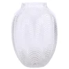 Chic Antique Vase mit Blattmuster