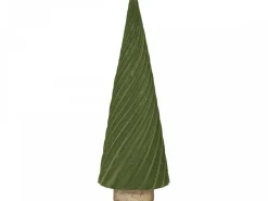 Chic Antique Velours Weihnachtsbaum auf Fuß